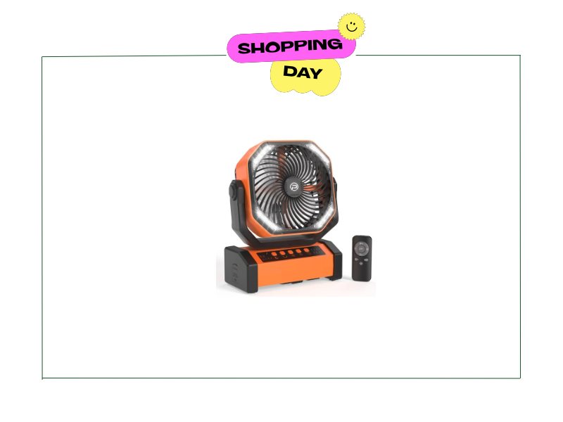 Rechargeable Camping Fan
