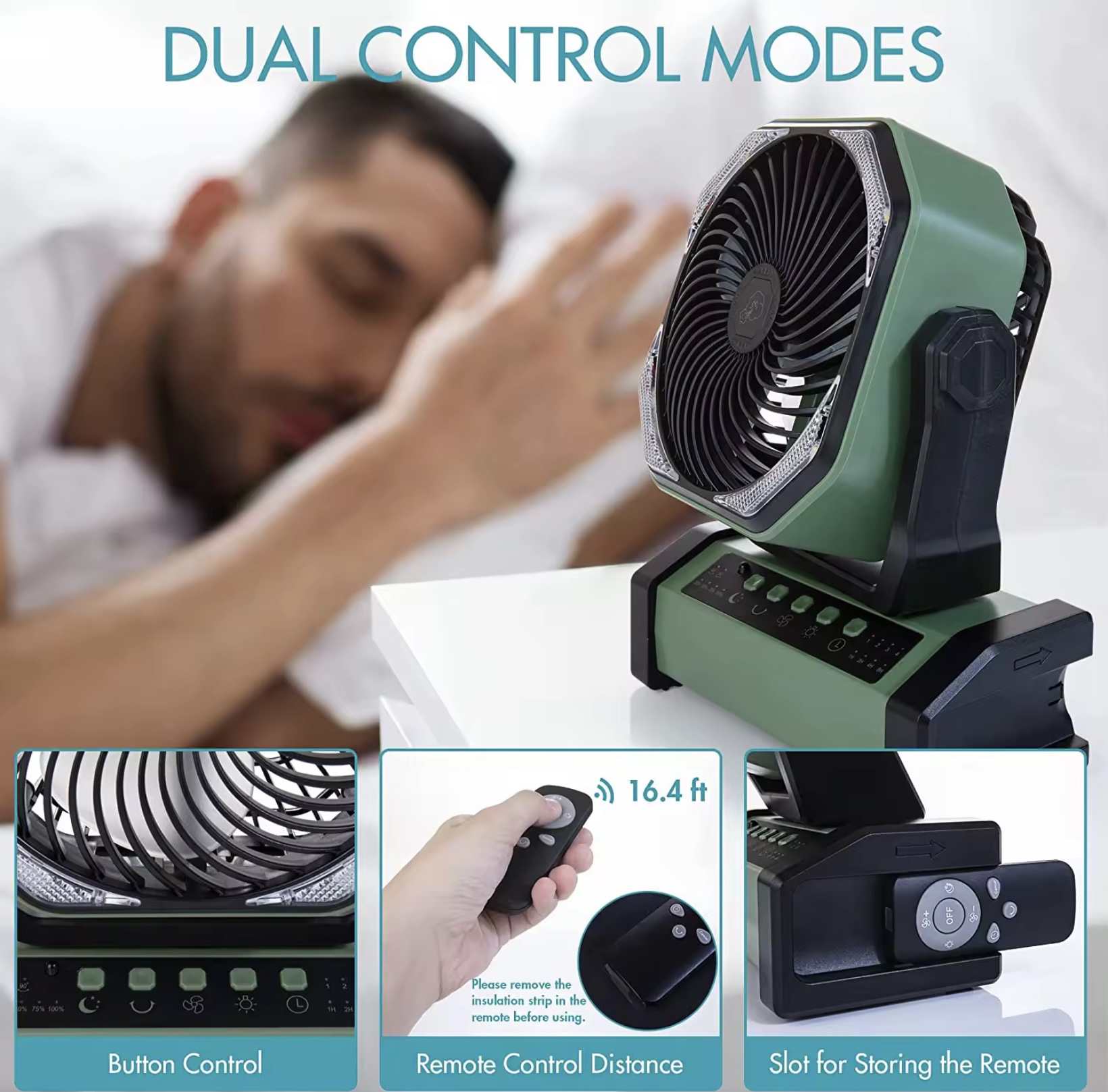 Rechargeable Camping Fan