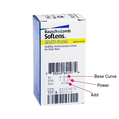 B&L SOFLENS MULTIFOCAL